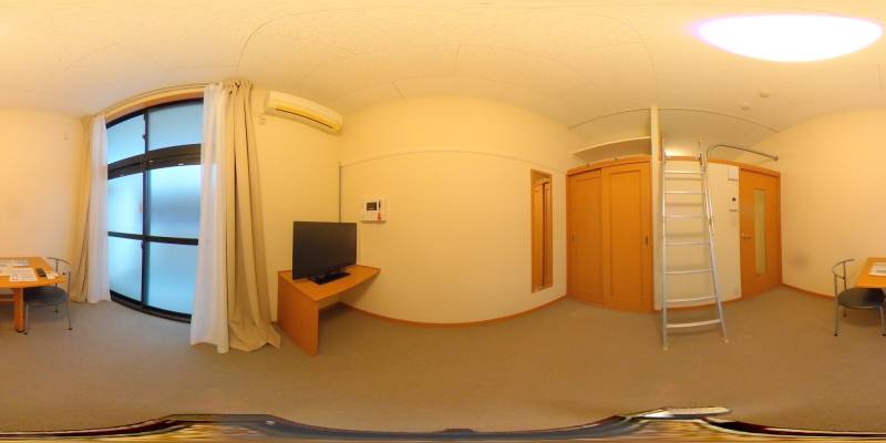 パノラマ画像洋室