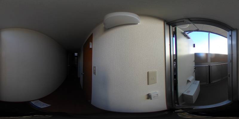 パノラマ画像玄関