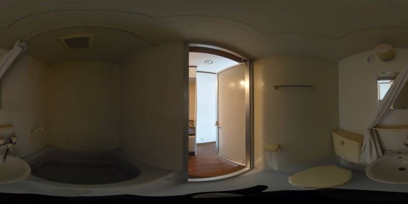 パノラマ画像トイレ