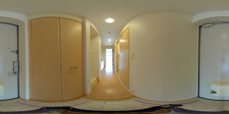 パノラマ画像玄関