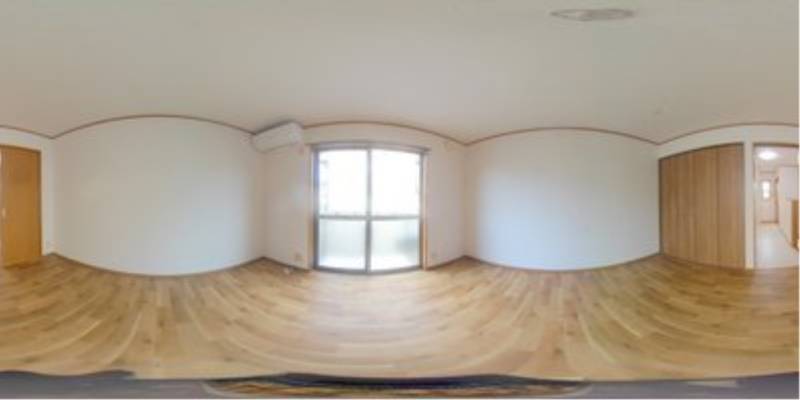 パノラマ画像リビング