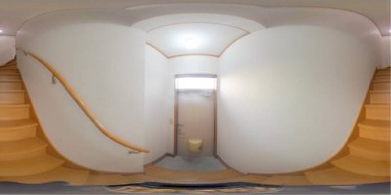 パノラマ画像玄関