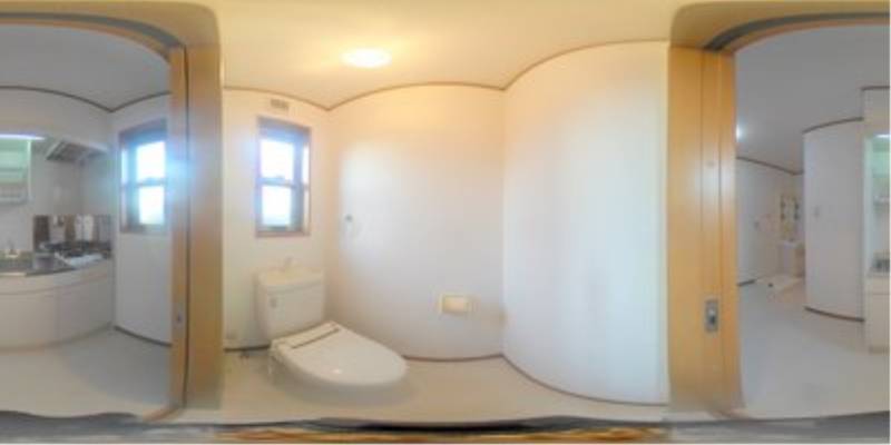 パノラマ画像トイレ