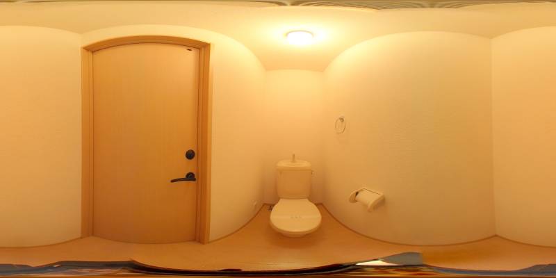 パノラマ画像トイレ