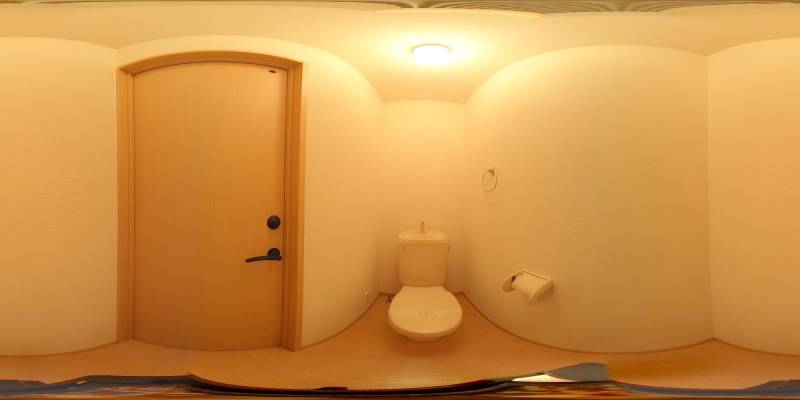 パノラマ画像トイレ