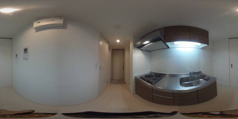 パノラマ画像キッチン