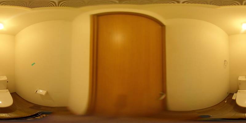 パノラマ画像トイレ