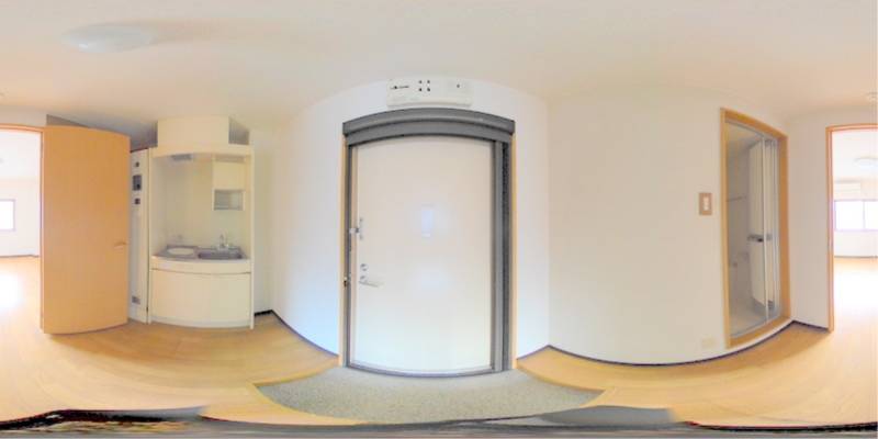 パノラマ画像玄関