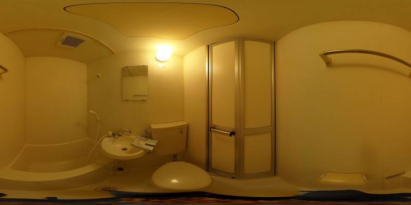 パノラマ画像洗面所