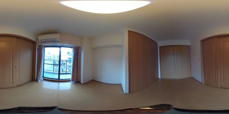 パノラマ画像洋室