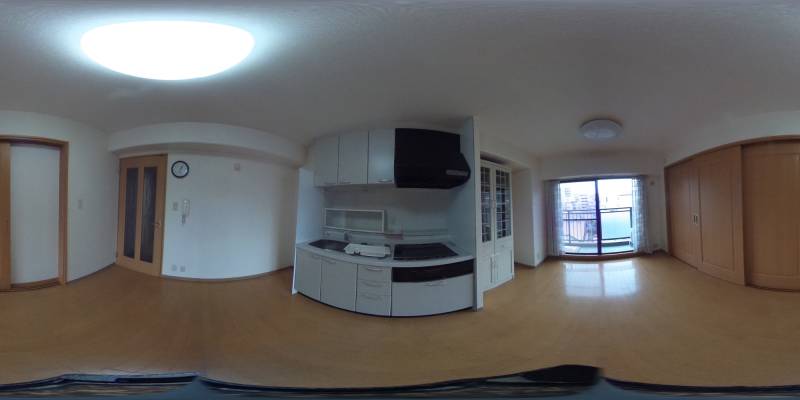 パノラマ画像リビング