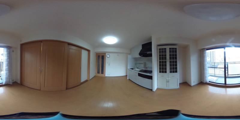 パノラマ画像洗面所