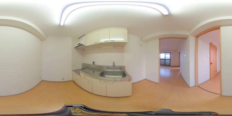 パノラマ画像リビング