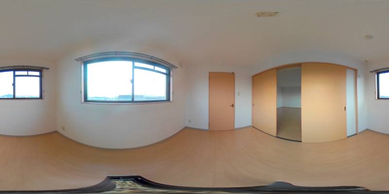 パノラマ画像洋室