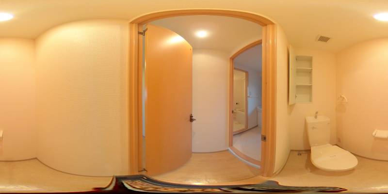 パノラマ画像トイレ