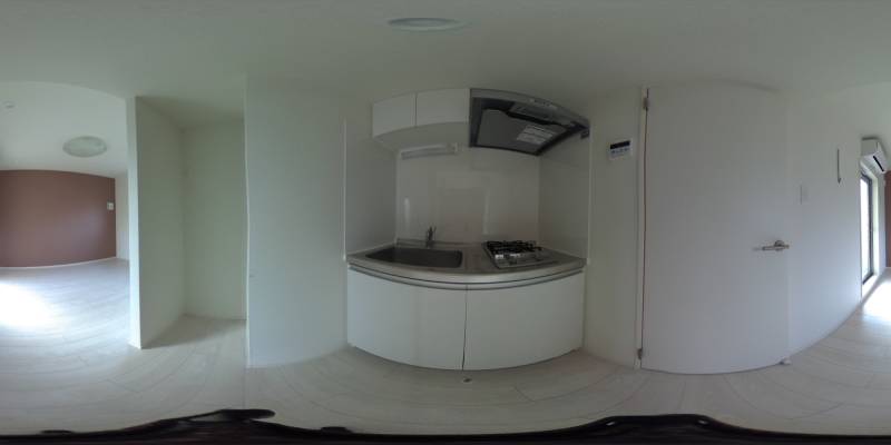 パノラマ画像キッチン