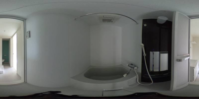 パノラマ画像バスルーム