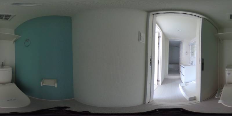 パノラマ画像トイレ