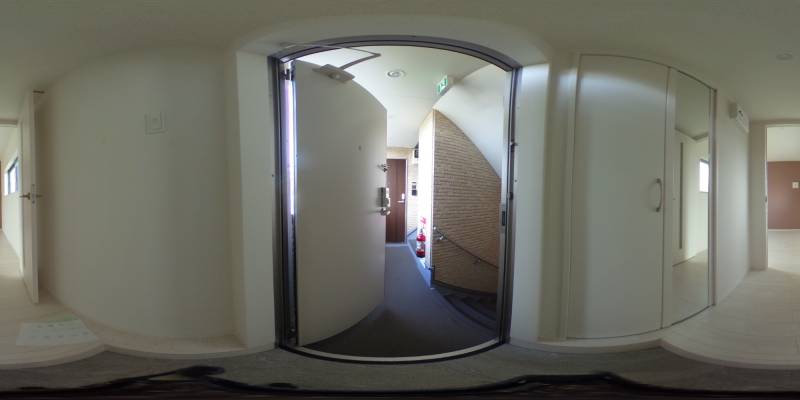 パノラマ画像玄関