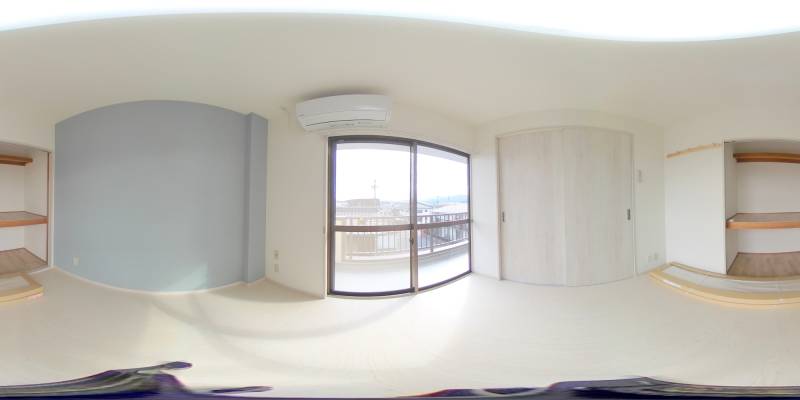 パノラマ画像洋室