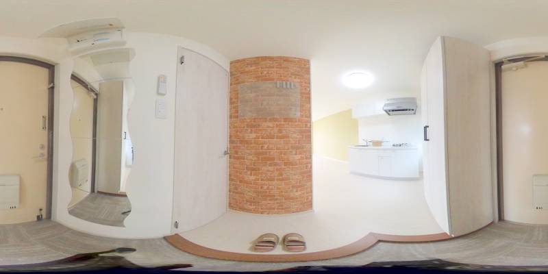 パノラマ画像玄関