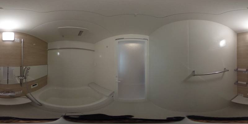 パノラマ画像バスルーム
