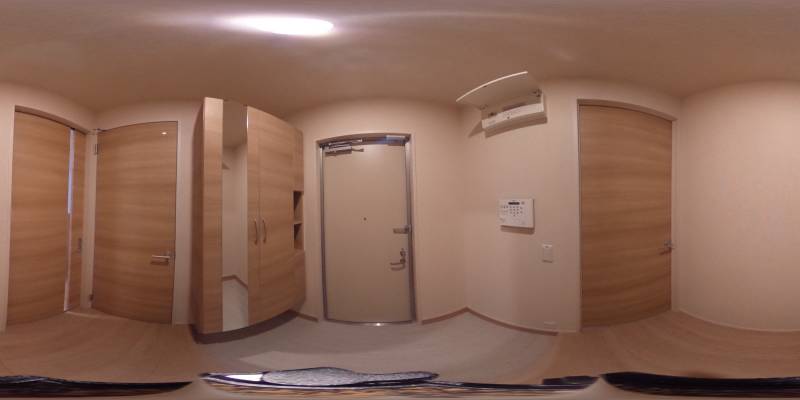 パノラマ画像玄関