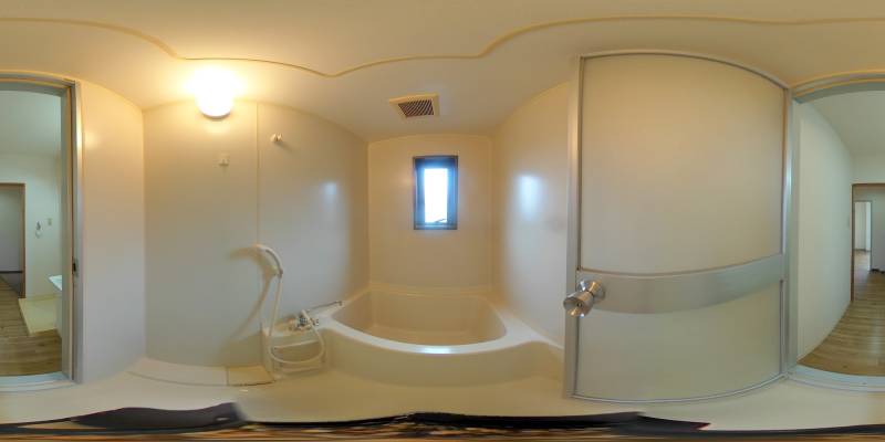 パノラマ画像バスルーム