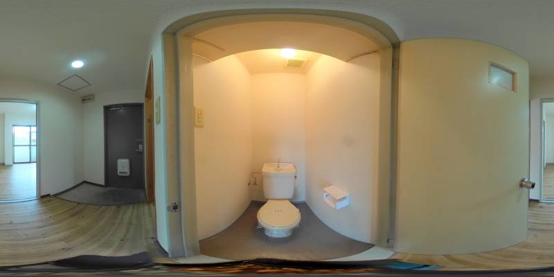 パノラマ画像トイレ