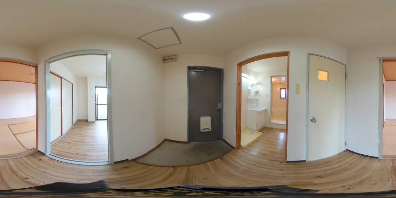 パノラマ画像玄関