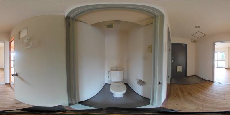 パノラマ画像トイレ