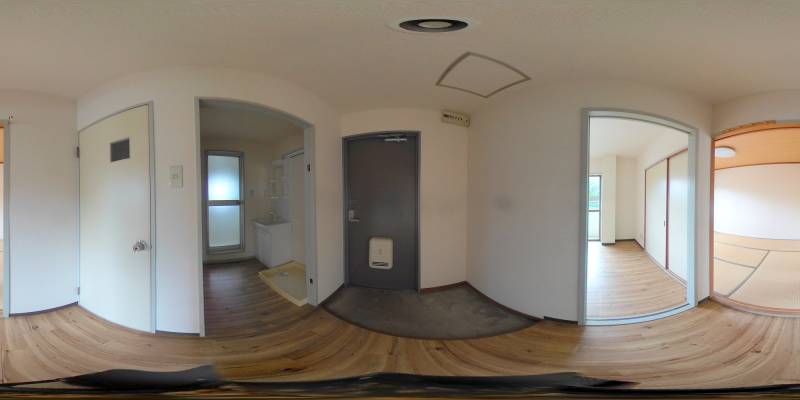 パノラマ画像玄関