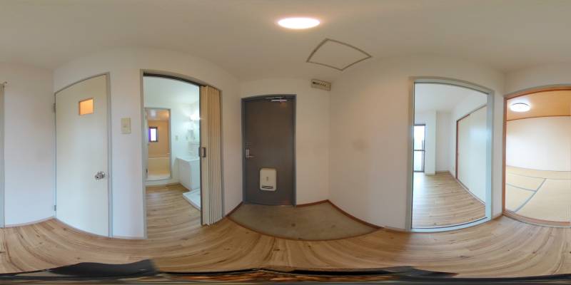 パノラマ画像玄関