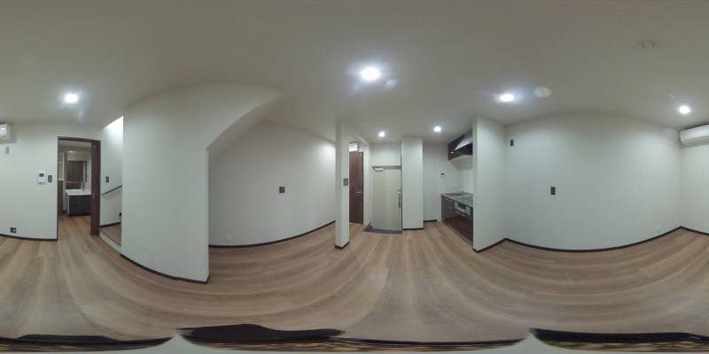 パノラマ画像リビング