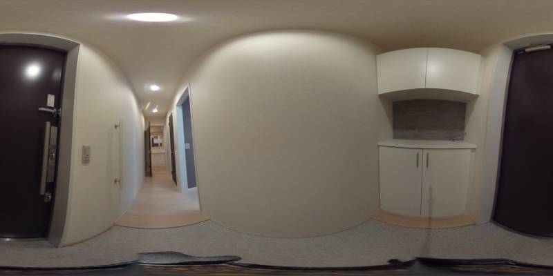 パノラマ画像玄関