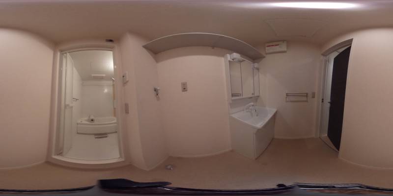 パノラマ画像洗面所