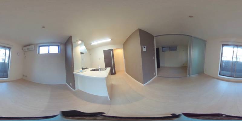 パノラマ画像リビング