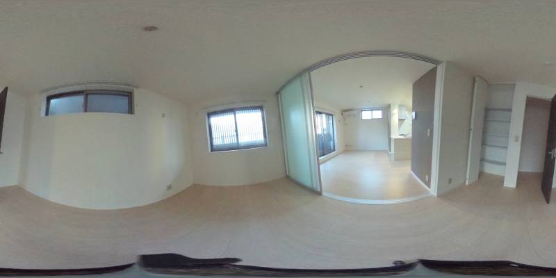 パノラマ画像洋室