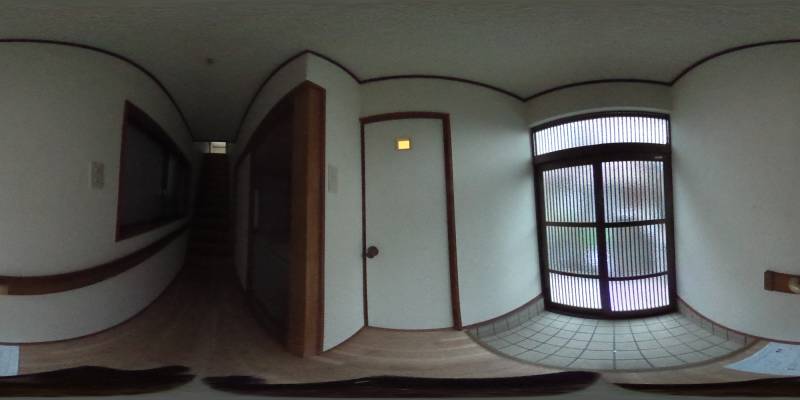 パノラマ画像玄関