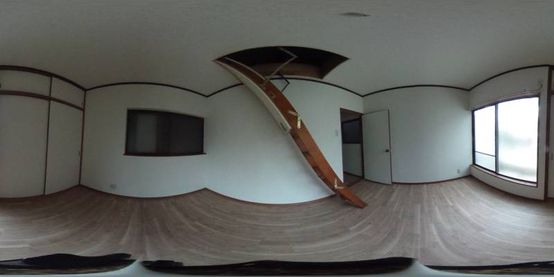 パノラマ画像洋室