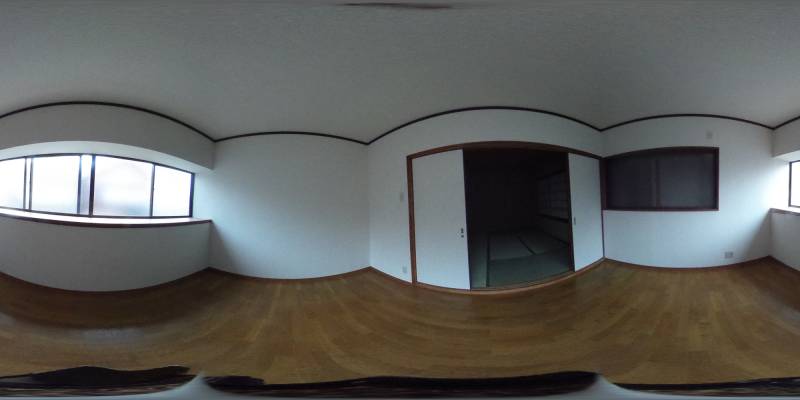 パノラマ画像洋室