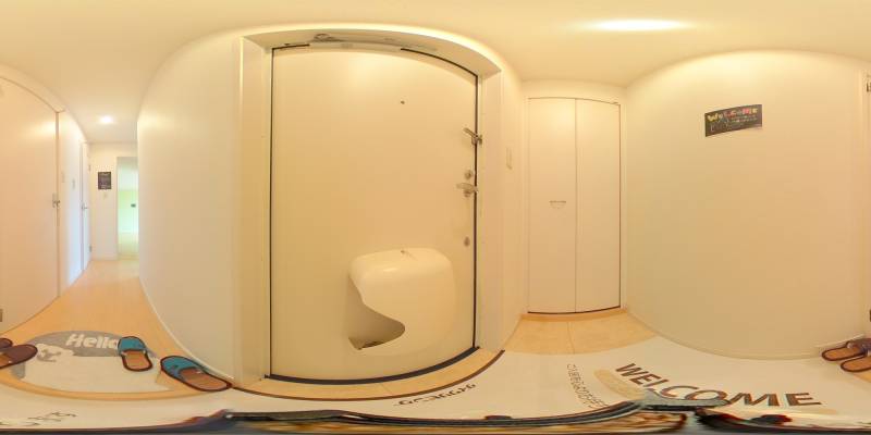 パノラマ画像玄関