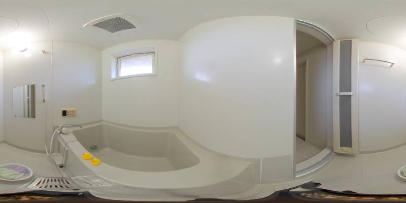 パノラマ画像バスルーム