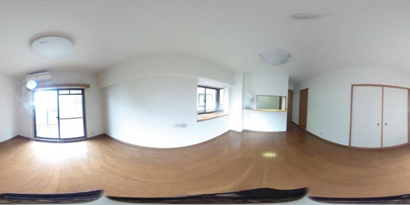 パノラマ画像リビング