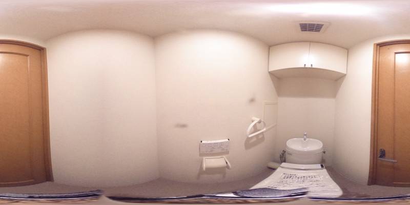 パノラマ画像トイレ