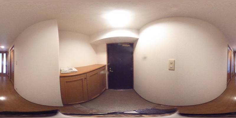 パノラマ画像玄関