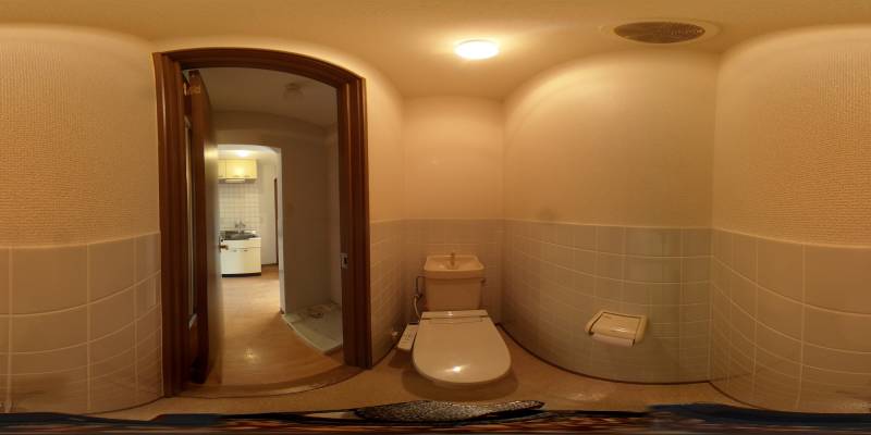 パノラマ画像トイレ