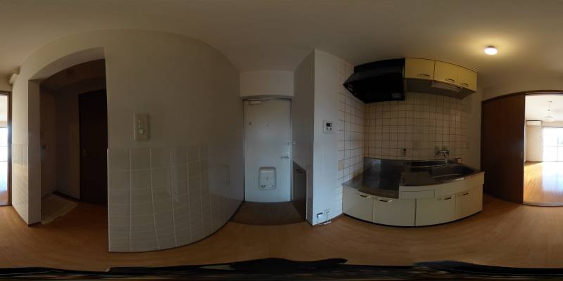 パノラマ画像玄関