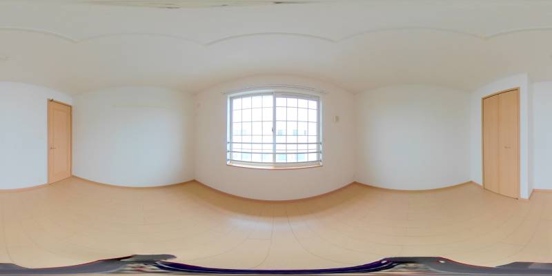 パノラマ画像洋室