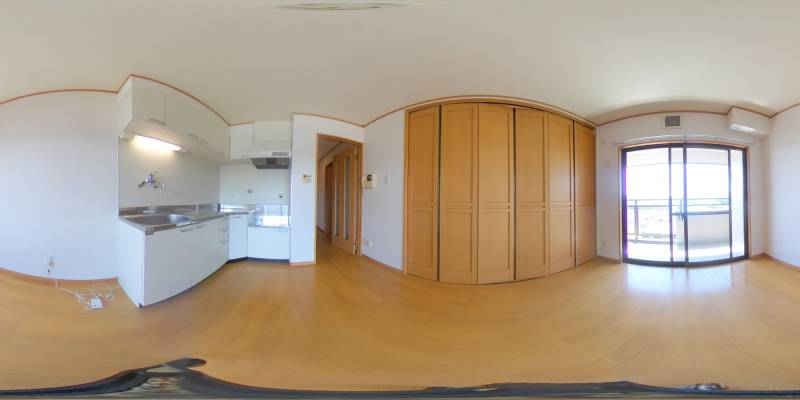 パノラマ画像リビング